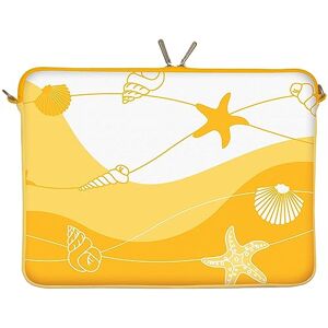 Digittrade LS149-15 Summer Beach designové ochranné pouzdro pro notebooky a MacBooks s úhlopříčkou obrazovky 38,1-39,6 cm (15,6 palců) z neoprenu žluto-bílé Digittrade LS149-15 Summer Beach designové ochranné pouzdro pro notebooky a MacBooks s úhlopříčkou obrazovky 38,1-39,6 cm (15,6 palců) z neoprenu žluto-bílé