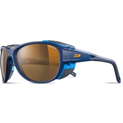 Julbo Pánské sluneční brýle Explorer 2.0 (balení 1 ks), Tmavě modrá matná / azurová modrá, Jednotná velikost Julbo Pánské sluneční brýle Explorer 2.0 (balení 1 ks), Tmavě modrá matná / azurová modrá, Jednotná velikost