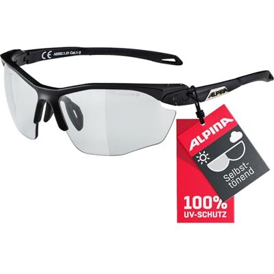 Alpina TWIST FIVE HR V sportovní brýle, černé matné, One Size Alpina TWIST FIVE HR V sportovní brýle, černé matné, One Size