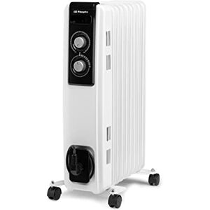 Orbegozo RF 2000 Ölheizstrahler, 2000 W Leistung, modularer Aufbau mit 9 Elementen und Design in Weiß Orbegozo RF 2000 Ölheizstrahler, 2000 W Leistung, modularer Aufbau mit 9 Elementen und Design in Weiß