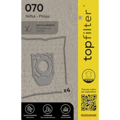 Top Filter 64070 Tasche für Philips Oslo, Vlies, 30 x 26 x 0,1 cm Top Filter 64070 Tasche für Philips Oslo, Vlies, 30 x 26 x 0,1 cm
