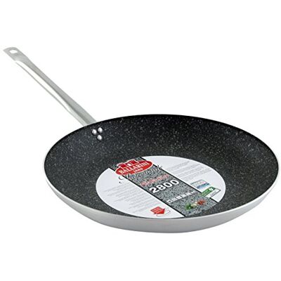 BALLARINI b53t55 Langsame Pfanne, 1 Griff, Durchmesser 40 cm, professionelles Granit BALLARINI b53t55 Langsame Pfanne, 1 Griff, Durchmesser 40 cm, professionelles Granit