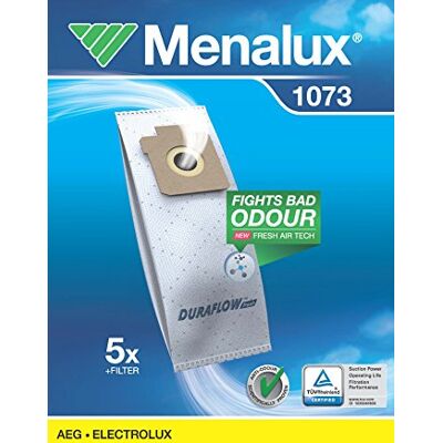 Menalux 1073, Duraflow, 5 sáčků na prach pro AEG a Electrolux Menalux 1073, Duraflow, 5 sáčků na prach pro AEG a Electrolux
