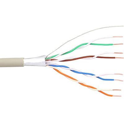 InLine 69987 telefonní kabel 8vodičový, 4x2x0,6 mm, k pokládce, role 100 m InLine 69987 telefonní kabel 8vodičový, 4x2x0,6 mm, k pokládce, role 100 m