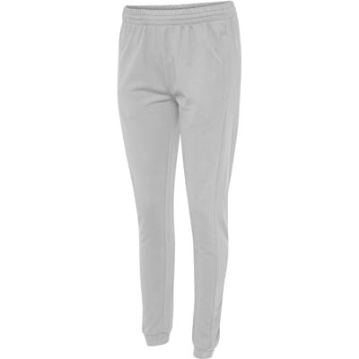Hummel GO kalhoty na jogging dámské bavlna pohodlné volnočasové kalhoty z mikiny Jogging Sweatpants se středně vysokým pasem, boční kapsy a decentní logo pro sport a volný čas Hummel GO kalhoty na jogging dámské bavlna pohodlné volnočasové kalhoty z mikiny Jogging Sweatpants se středně vysokým pasem, boční kapsy a decentní logo pro sport a volný čas