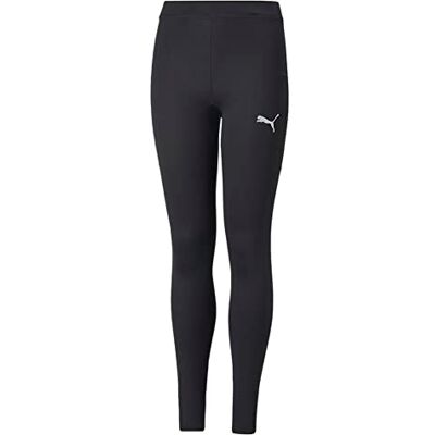 PUMA Unisex Dětské Liga Baselayer Long Tight Jr Hose, Black, 140 EU PUMA Unisex Dětské Liga Baselayer Long Tight Jr Hose, Black, 140 EU