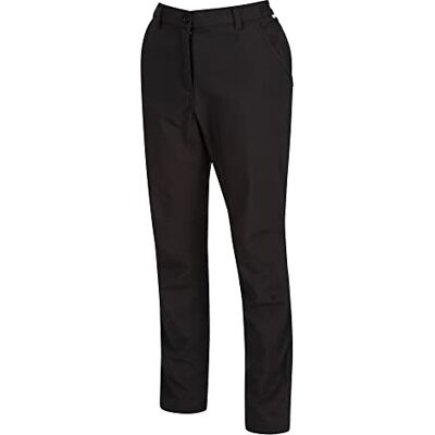 Regatta Women's Fenton Water Repellent and Wind Resistant Softshell Long Leg Trousers Regatta Women's Fenton Water Repellent and Wind Resistant Softshell Long Leg Trousers