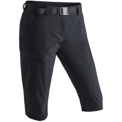 Maier Sports Dámské bermudy Inara slim 3/4 šortky, černé, 36 Maier Sports Dámské bermudy Inara slim 3/4 šortky, černé, 36