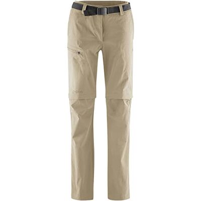 Maier Sports NATA, Damen Wanderhose, Wasserabweisende Outdoorhose Für Trekking und Hiking, Dryprotec für schnelles Trocknen, T-Zipp-off-Funktion, Perfekt für das ganze Jahr Maier Sports NATA, Damen Wanderhose, Wasserabweisende Outdoorhose Für Trekking und Hiking, Dryprotec für schnelles Trocknen, T-Zipp-off-Funktion, Perfekt für das ganze Jahr