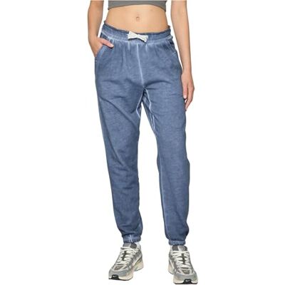 Urban Classics Dámské sportovní kalhoty, Denim modrý Urban Classics Dámské sportovní kalhoty, Denim modrý