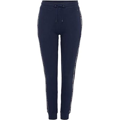 Tommy Hilfiger Dámské kalhoty na jogging Sweatpants dlouhé, Modrá (navy blazer), XS Tommy Hilfiger Dámské kalhoty na jogging Sweatpants dlouhé, Modrá (navy blazer), XS