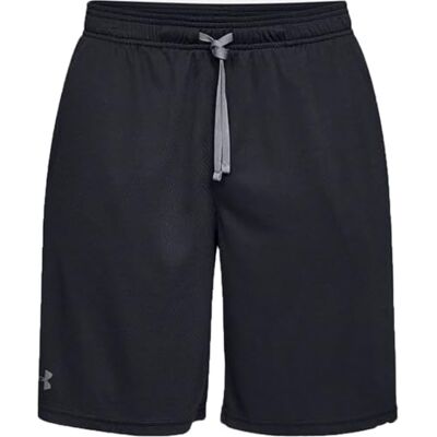 Under Armour Pánské prodyšné mikiny s bočními kapsami, pohodlné krátké kalhoty s volným střihem Ua Tech Mesh, černá, l Under Armour Pánské prodyšné mikiny s bočními kapsami, pohodlné krátké kalhoty s volným střihem Ua Tech Mesh, černá, l