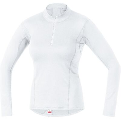 GORE WEAR Prodyšné dámské tričko se stojatým límcem, GORE M Women Base Layer Thermo Turtleneck, 100319, bílá, 38 GORE WEAR Prodyšné dámské tričko se stojatým límcem, GORE M Women Base Layer Thermo Turtleneck, 100319, bílá, 38