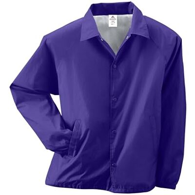 Augusta Sportswear Sportswear Nylon Coach's bunda / s podšívkou – odolná proti dešti, vodě odpuzující svrchní oblečení pro trenéry a outdoorové aktivity Augusta Sportswear Sportswear Nylon Coach's bunda / s podšívkou – odolná proti dešti, vodě odpuzující svrchní oblečení pro trenéry a outdoorové aktivity