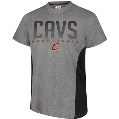 Ultra Game NBA pánské Active Tee Shirt, Šedá (charcoal heather), S Ultra Game NBA pánské Active Tee Shirt, Šedá (charcoal heather), S