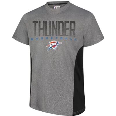 Ultra Game NBA pánské Active Tee Shirt, Šedá (charcoal heather), S Ultra Game NBA pánské Active Tee Shirt, Šedá (charcoal heather), S