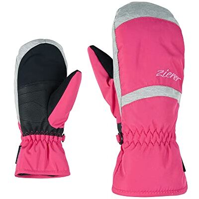 Ziener Dětské lyžařské rukavice LEJANOS AS / zimní sporty vodotěsné, prodyšné, pop pink, 6 (L) Ziener Dětské lyžařské rukavice LEJANOS AS / zimní sporty vodotěsné, prodyšné, pop pink, 6 (L)