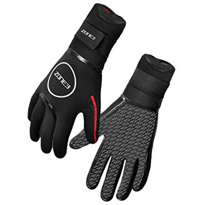 ZONE3 Neoprene Heat-Tech rukavice 2020 příslušenství k koupelům, černá, s ZONE3 Neoprene Heat-Tech rukavice 2020 příslušenství k koupelům, černá, s
