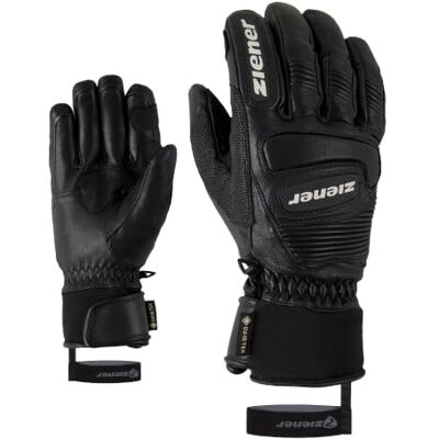 Ziener Dospělí Guard GTX Grip PR lyžařské rukavice/zimní sporty vodotěsné, prodyšné, Gore-tex, Primaloft, kůže, závodní běh Ziener Dospělí Guard GTX Grip PR lyžařské rukavice/zimní sporty vodotěsné, prodyšné, Gore-tex, Primaloft, kůže, závodní běh