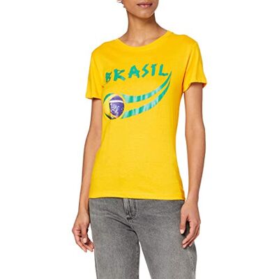 Supportershop Dámské tričko Brasil Fan Supportershop Dámské tričko Brasil Fan