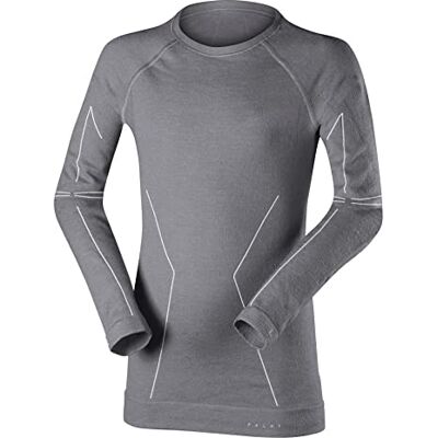 FALKE Unisex dětské Wool-Tech funkční tričko dlouhý rukáv studené až velmi studené teploty Funkční spodní prádlo velmi teplé, prodyšné, regulující klima, potlačující zápach vlna funkční materiál 1 kus FALKE Unisex dětské Wool-Tech funkční tričko dlouhý rukáv studené až velmi studené teploty Funkční spodní prádlo velmi teplé, prodyšné, regulující klima, potlačující zápach vlna funkční materiál 1 kus