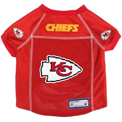 Littlearth Kansas City Chiefs NFL Basic Pet Jersey Littlearth Kansas City Chiefs NFL Basic Pet Jersey