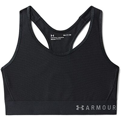 Under Armour Dámské sportovní Bra Mid Keyhole, černá, XS Under Armour Dámské sportovní Bra Mid Keyhole, černá, XS