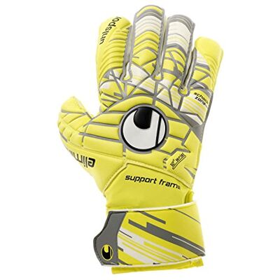 uhlsport Pánské brankářské rukavice ELM Unlimited Soft SF, LITE Fluo žlutá/Griffin gr, 9.0, 101102401 uhlsport Pánské brankářské rukavice ELM Unlimited Soft SF, LITE Fluo žlutá/Griffin gr, 9.0, 101102401
