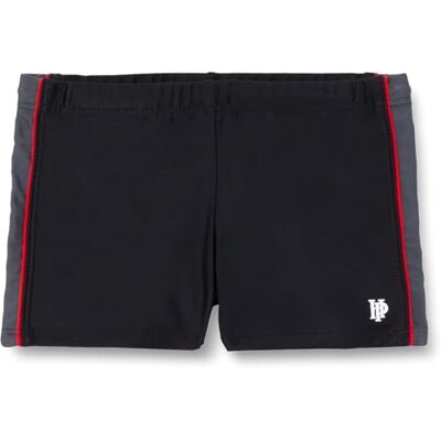 Haute pression Hochdruck-Badeanzug für Jungen, Schwarz (Schwarz/Grau/Rot)., 12 Jahre Haute pression Hochdruck-Badeanzug für Jungen, Schwarz (Schwarz/Grau/Rot)., 12 Jahre