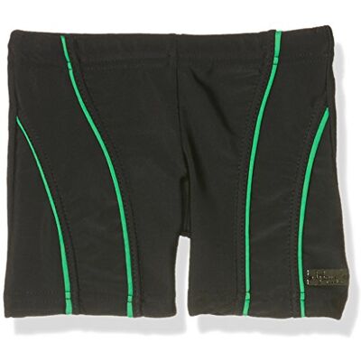 Haute pression Badeshorts für Jungen, Schwarz (Schwarz/Grün), 12 Jahre Haute pression Badeshorts für Jungen, Schwarz (Schwarz/Grün), 12 Jahre