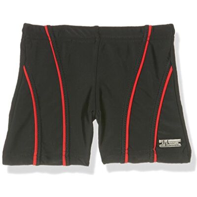 Haute pression Hochdruck-Badehose für Jungen Gr. 12 Jahre, Schwarz (Schwarz/Rot) Haute pression Hochdruck-Badehose für Jungen Gr. 12 Jahre, Schwarz (Schwarz/Rot)