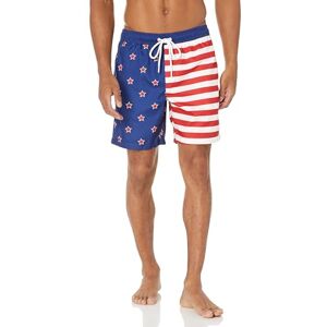 Amazon Essentials Pánské plavky, rychle schnoucí, 18 cm – vypouklé barvy, hvězdičkový potisk, M Amazon Essentials Pánské plavky, rychle schnoucí, 18 cm – vypouklé barvy, hvězdičkový potisk, M