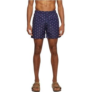 Urban Classics Pánské plavky vzor Swim Shorts, pánské plavky s vzorem, k dostání v mnoha barevných variantách, velikosti XS-6XL, Plameňák Urban Classics Pánské plavky vzor Swim Shorts, pánské plavky s vzorem, k dostání v mnoha barevných variantách, velikosti XS-6XL, Plameňák