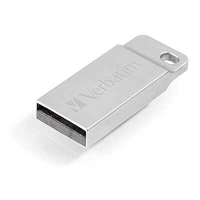 Verbatim Executive USB flash disk z kovu 32 GB, Stick s USB 2.0 rozhraním, včetně kroužku na klíče, stříbrný Verbatim Executive USB flash disk z kovu 32 GB, Stick s USB 2.0 rozhraním, včetně kroužku na klíče, stříbrný