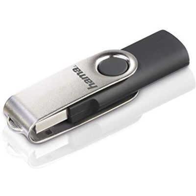 Hama 128 GB USB flash disk USB 2.0 datový disk (15 MB/s přenos dat, s očkem pro upevnění na kroužek klíče, paměťový disk, Memory Stick z kovu, vhodné pro Windows/MacBook) stříbrný Hama 128 GB USB flash disk USB 2.0 datový disk (15 MB/s přenos dat, s očkem pro upevnění na kroužek klíče, paměťový disk, Memory Stick z kovu, vhodné pro Windows/MacBook) stříbrný