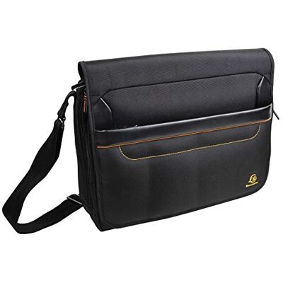 Exacompta 17234E Premium taška na laptop Exactive s mnoha vnitřními kapsami odpuzující vodu, vhodná pro laptopy a notebooky do 14 let, ideální do školy, na univerzitu a do práce, černá Exacompta 17234E Premium taška na laptop Exactive s mnoha vnitřními kapsami odpuzující vodu, vhodná pro laptopy a notebooky do 14 let, ideální do školy, na univerzitu a do práce, černá