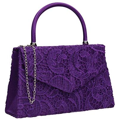 SwankySwans Kendall Lace Smart elegantní taška, fialová (fialová), Jednotná velikost SwankySwans Kendall Lace Smart elegantní taška, fialová (fialová), Jednotná velikost