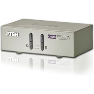 Aten 2-Port USB VGA KVM s audio (KVM Cables Included) Aten 2-Port USB VGA KVM s audio (KVM Cables Included)