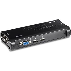 TRENDnet , TK-407K, 4portová USB KVM Switch Kit VGA a USB přípojky, rozlišení 2048 x 1536, včetně kabeláže, ovládá až 4 počítače, kompatibilní s Windows, Linux a Mac OS TRENDnet , TK-407K, 4portová USB KVM Switch Kit VGA a USB přípojky, rozlišení 2048 x 1536, včetně kabeláže, ovládá až 4 počítače, kompatibilní s Windows, Linux a Mac OS