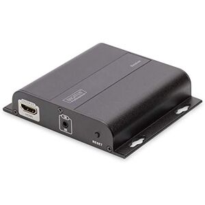 Digitus DS-55123 HDMI Extender, HDMI Splitter – UHD 4K 30 Hz – 120 m über LAN-Kabel, Unlimitiert über Ethernet (IP-fähig) – Empfänger-Einheit für DS-55122 – Loop-Out, IR Infrarot – HDCP 1.4 Digitus DS-55123 HDMI Extender, HDMI Splitter – UHD 4K 30 Hz – 120 m über LAN-Kabel, Unlimitiert über Ethernet (IP-fähig) – Empfänger-Einheit für DS-55122 – Loop-Out, IR Infrarot – HDCP 1.4
