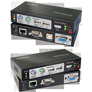 LINDY 39378 Cat.5 KVM Extender Combo 300, PS/2, USB & VGA LINDY 39378 Cat.5 KVM Extender Combo 300, PS/2, USB & VGA