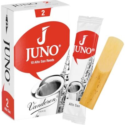 VANDOREN Juno JSR612 Rohrblätter für Altsaxophon (für Schüler) 10 Stück VANDOREN Juno JSR612 Rohrblätter für Altsaxophon (für Schüler) 10 Stück