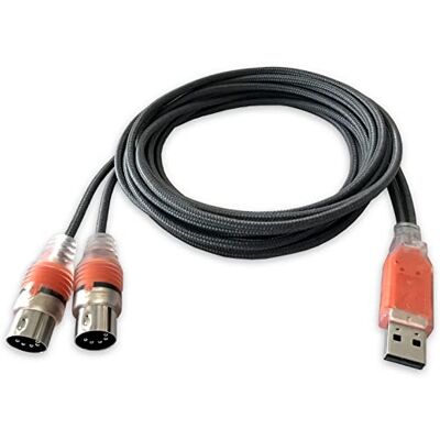 ESI MIDIMATE eX USB 2.0 MIDI kabel se 2 MIDI přípojkami ESI MIDIMATE eX USB 2.0 MIDI kabel se 2 MIDI přípojkami