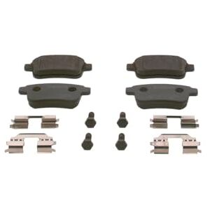 Bosch BP1221 Auto Bremsbeläge hinten -Qualität für leises Bremsen mit wenig Staub ECE-R90 zertifiziert kupferfrei 1 Set mit 4 Bremsbelägen Mit Zubehör Bosch BP1221 Auto Bremsbeläge hinten -Qualität für leises Bremsen mit wenig Staub ECE-R90 zertifiziert kupferfrei 1 Set mit 4 Bremsbelägen Mit Zubehör