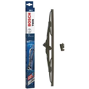 Bosch Automobilový stěrač Twin340U, délka: 340 mm – jeden stěrač pro čelní sklo, černý Bosch Automobilový stěrač Twin340U, délka: 340 mm – jeden stěrač pro čelní sklo, černý