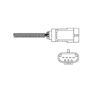 Delphi ES20311-12B1 lambda sonda Delphi ES20311-12B1 lambda sonda
