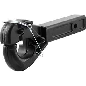 CURT 48004 Pintle Hook Hitch for 2 Inch Receiver, 9.1 kg, Fits 2-1/2 Inch Lunette Ring CURT 48004 Pintle Hook Hitch for 2 Inch Receiver, 9.1 kg, Fits 2-1/2 Inch Lunette Ring