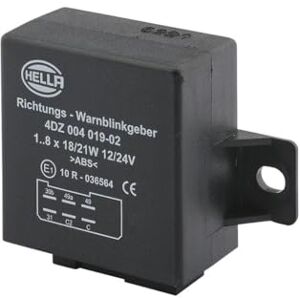 HELLA 4DZ 004 019-021 Blikač 12/24V 6pólový nástavba elektronický s držákem HELLA 4DZ 004 019-021 Blikač 12/24V 6pólový nástavba elektronický s držákem