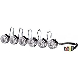 HELLA 2PT 177 696-721 LED sada světel pro denní svícení LEDayFlex 24/12V kulatá montáž barva světelného panelu: čiré kabel: 120mm přední část vozidla sada HELLA 2PT 177 696-721 LED sada světel pro denní svícení LEDayFlex 24/12V kulatá montáž barva světelného panelu: čiré kabel: 120mm přední část vozidla sada
