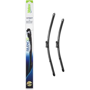 Valeo Sada Silencio se 2 plochými stěrači VF867 přední 550 mm / 475 mm originální náhrada 577867 Valeo Sada Silencio se 2 plochými stěrači VF867 přední 550 mm / 475 mm originální náhrada 577867